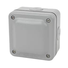 exterior electrical connection box|screwfix external junction box.